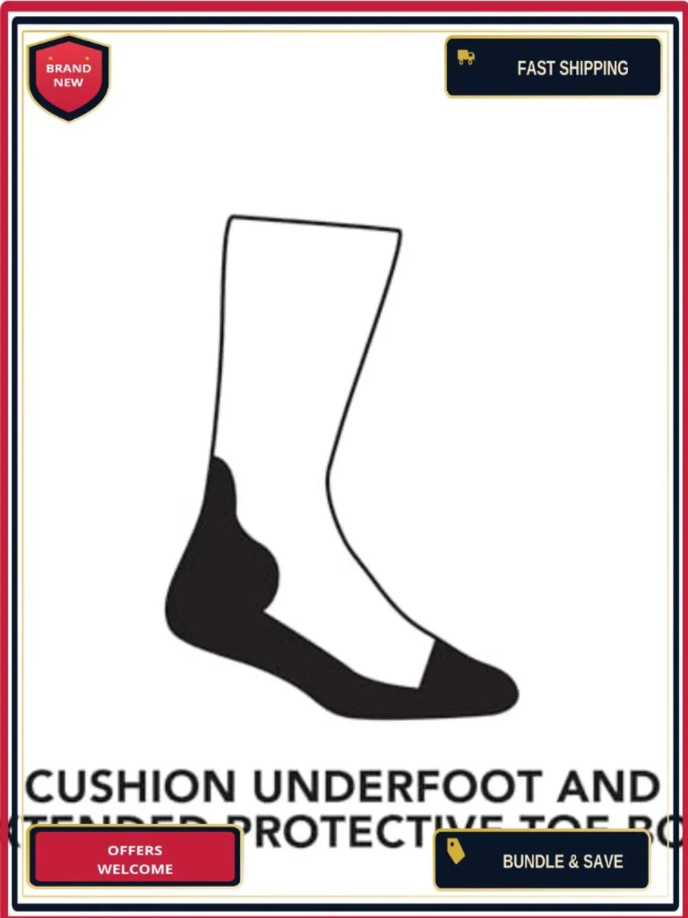Men's Merino Wool Boot Socks Over the Calf Lightweight Cushion Hiking